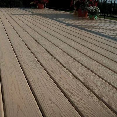 ブラウン功妙なEco木合成のDecking Coの放出Wpc Mildewproof