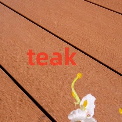 非生物分解性に床を張る100%の防水デッキのプラスチック木製の合成物屋外のWpc