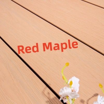 固体再生利用できる140 X 25MMのDecking木プラスチック合成WPC Coextruded Decking